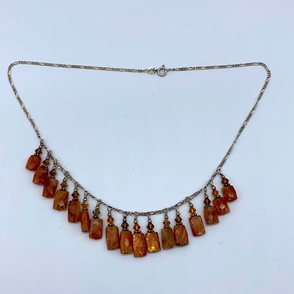 Sterling silver necklace - Picture 1 of 4